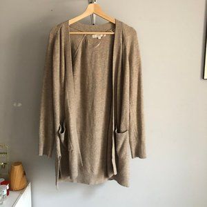 Long Camel Loft Sweater